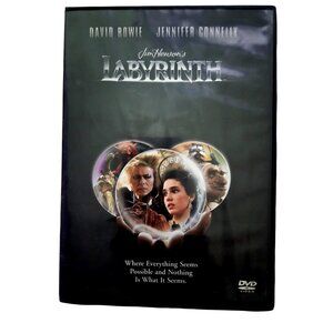 Jim Hensons Labyrinth DVD Starring David Bowie & Jennifer Connelly